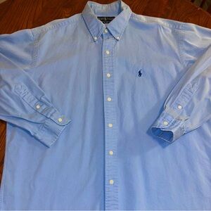 POLO Ralph Lauren Blake Heavyweight Blue Navy Logo Shirt